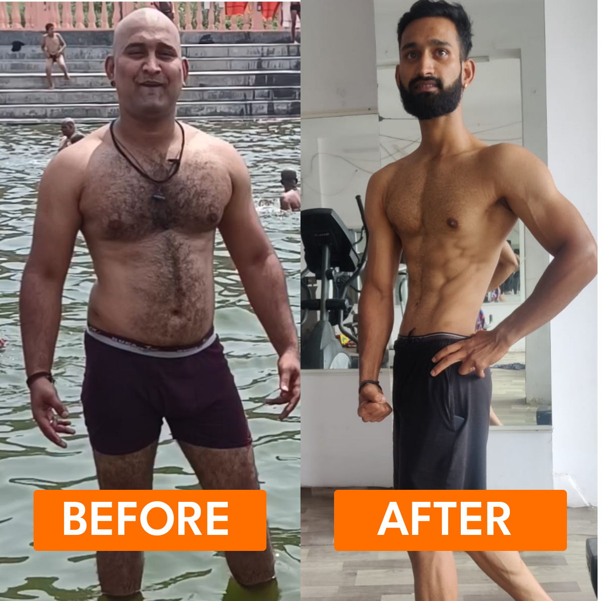 Akshay's Progress - Transformation